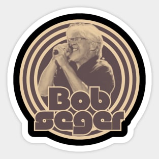 Bob seger vintage Sticker